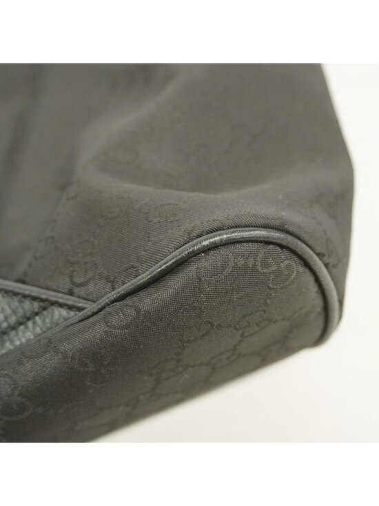 Gucci Backpack GG Nylon Black Silver main image 10